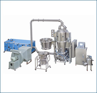 Fluid Bed Equipment- Processor, Granulator, Pallet Coater & Dryer